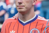 Lewis Ferguson, capitán del Bologna, durante un partido de la Serie A.