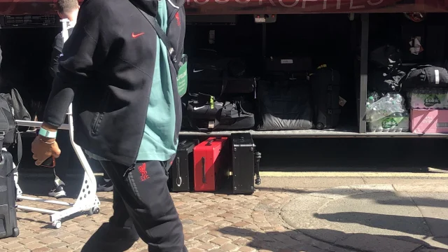 Virgil van Dijk, capitán de Liverpool, durante un partido de la Premier League.