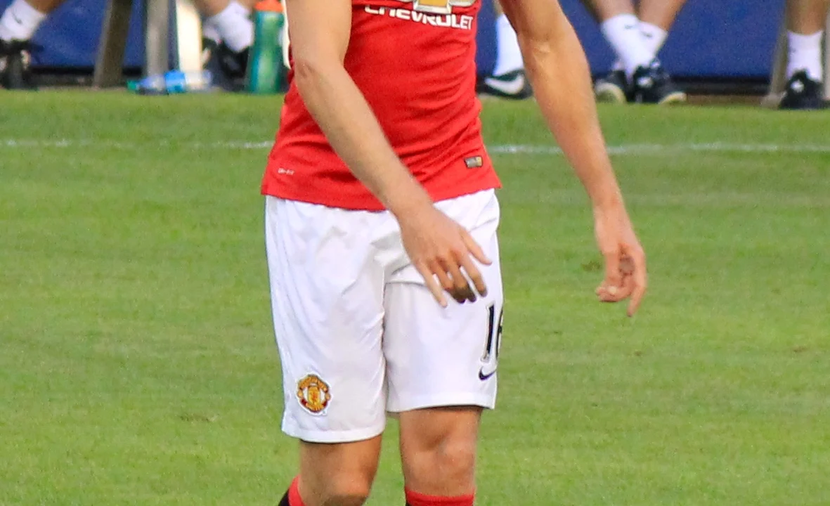 Michael Carrick, entrenador de Manchester United, durante un partido de la Premier League.