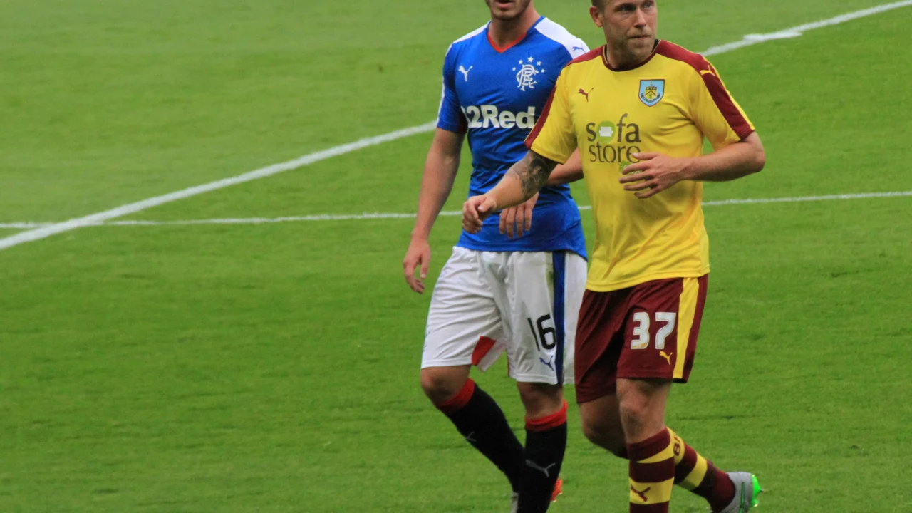 Wouter Vrancken, entrenador del Hearts, durante un partido de la Scottish Premiership.
