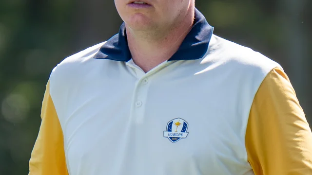 Robert MacIntyre durante una ronda del Dunhill Links Championship en Carnoustie.
