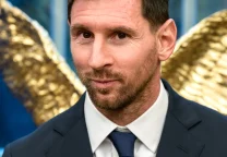 Lionel Messi con la camiseta de Inter Miami durante un partido de la MLS.