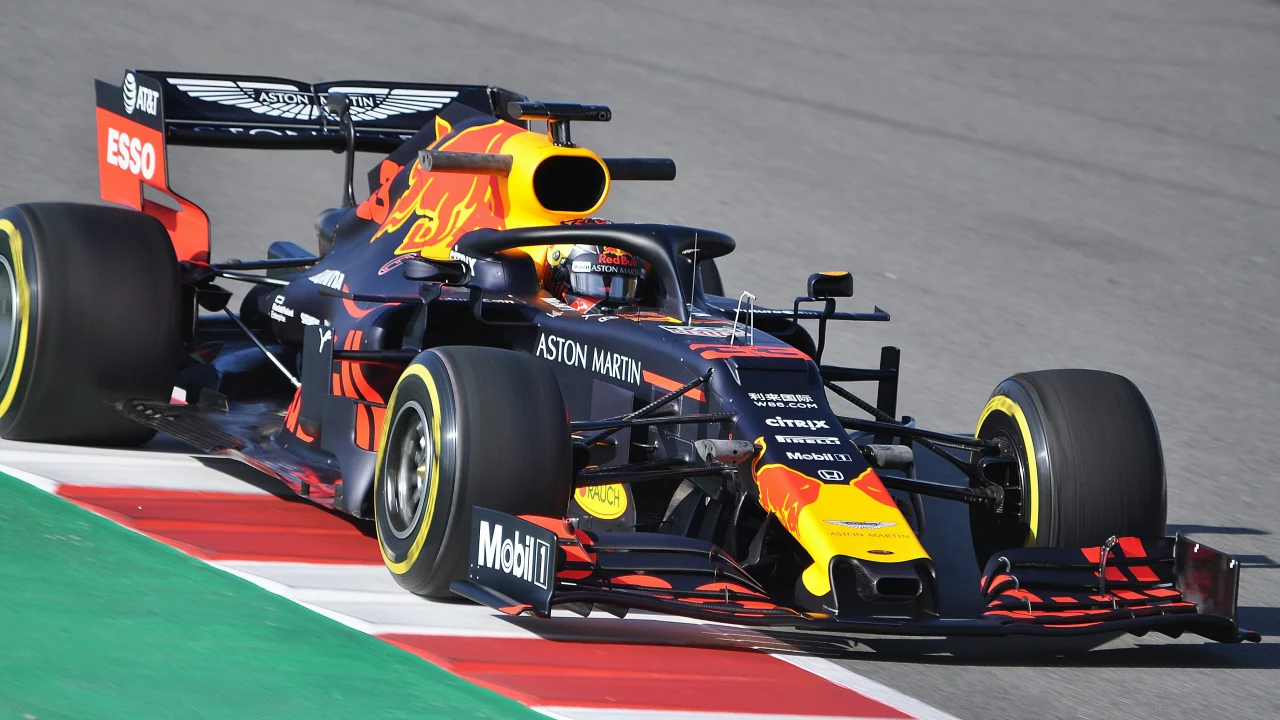 Max Verstappen al volante de su Red Bull durante el Gran Premio de Estados Unidos.